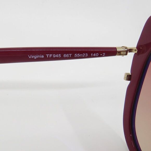 Tom Ford FT0945 66T New Red/Bordeaux Gradient Sunglasses - Picture 8 of 12